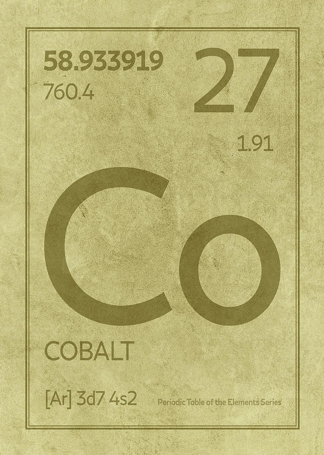 element symbol of cobalt