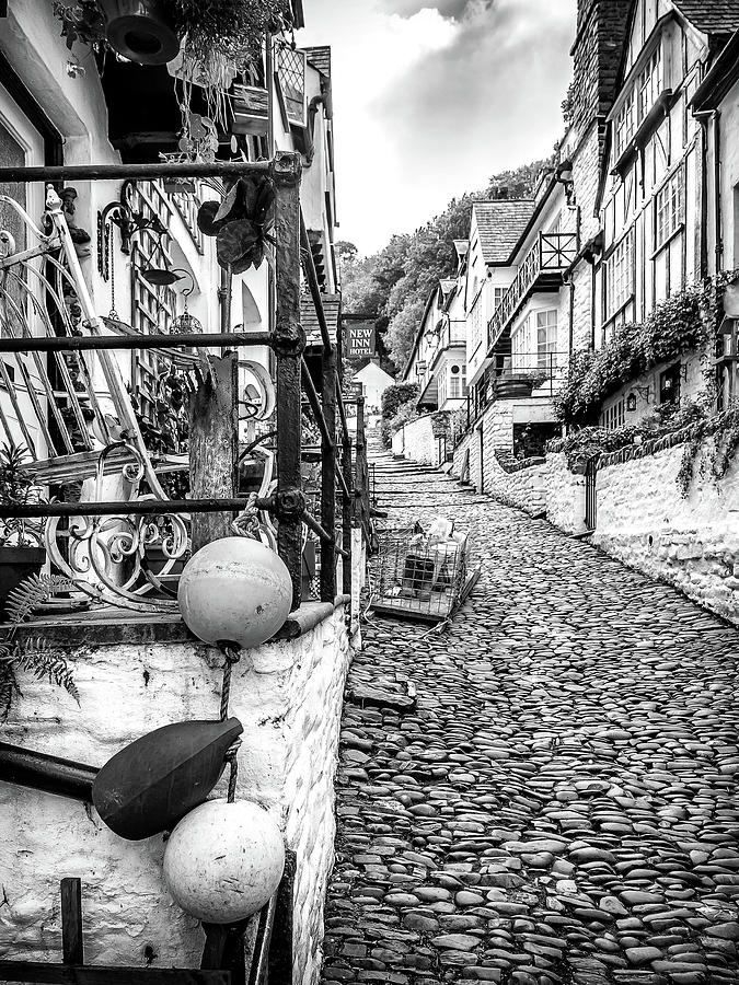 Cobbled Streets of Clovelly Photograph by Nick Bywater