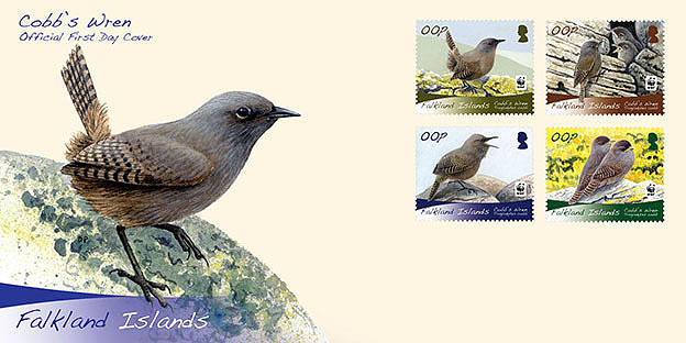 Cobbs Wren Painting by Dag Peterson
