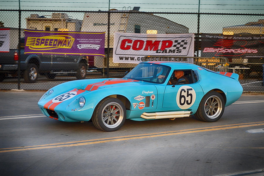 Cobra Daytona Coupe Photograph by Bill Dutting