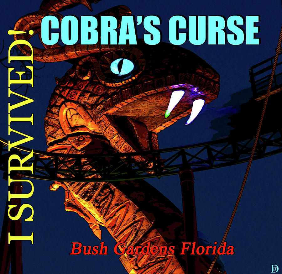 Cobras Curse survivor poster Photograph by David Lee Thompson