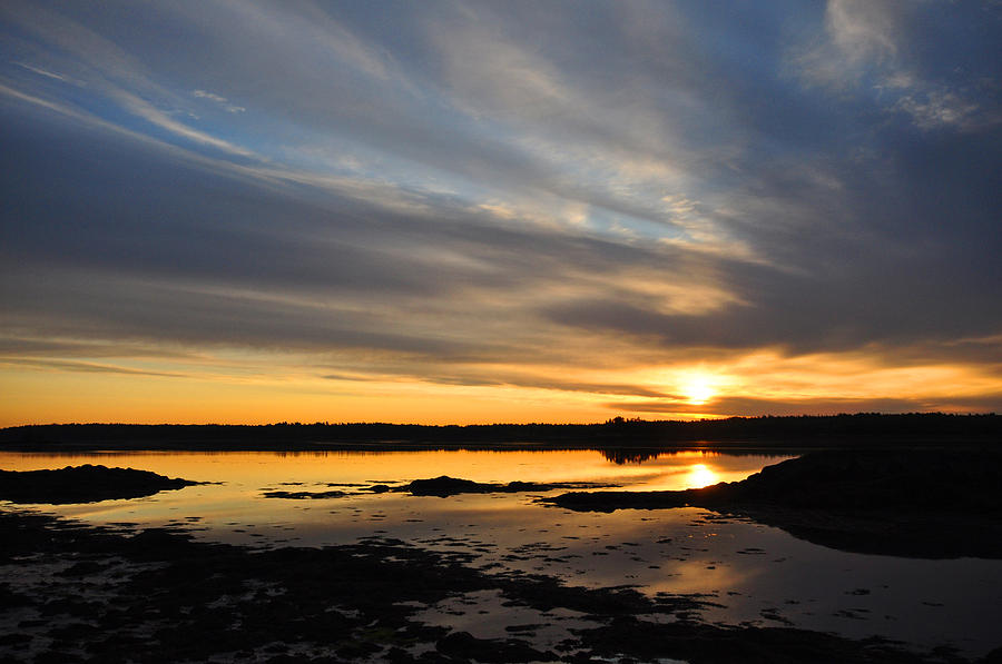 Cobscook Bay Sunrise Photograph by Glenn Gordon