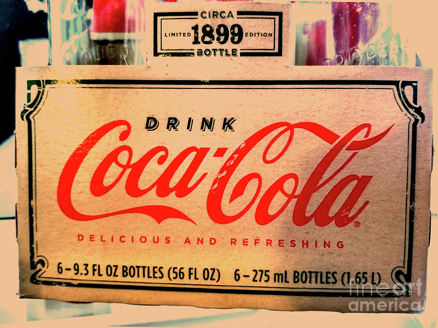 Coca Cola 1899 art Mixed Media by David Millenheft