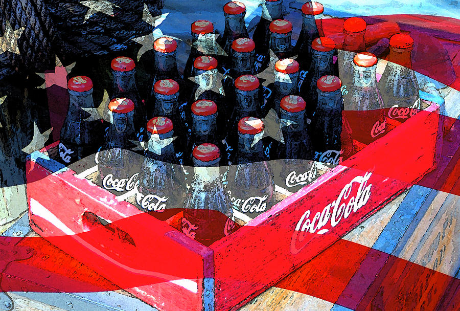Coca Cola Americana Painting by David Lee Thompson