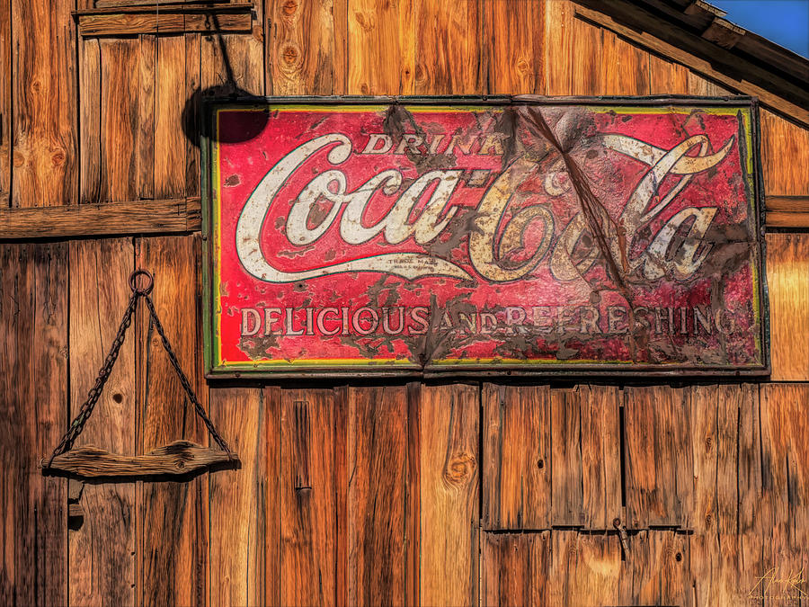 Coca Cola Barn Photograph