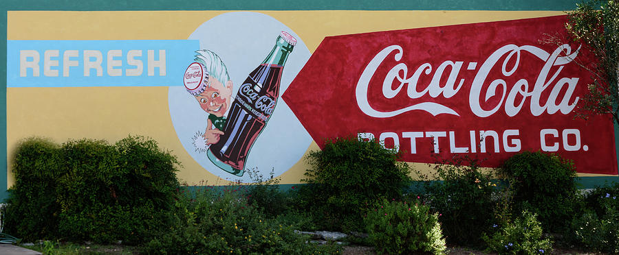 Coca-Cola Bottling - Sign Photograph by Debra Martz