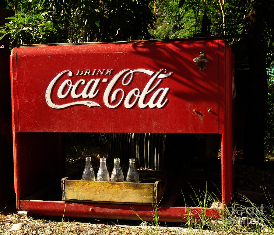 Bottle Photograph - Coca-Cola by Carol Milisen