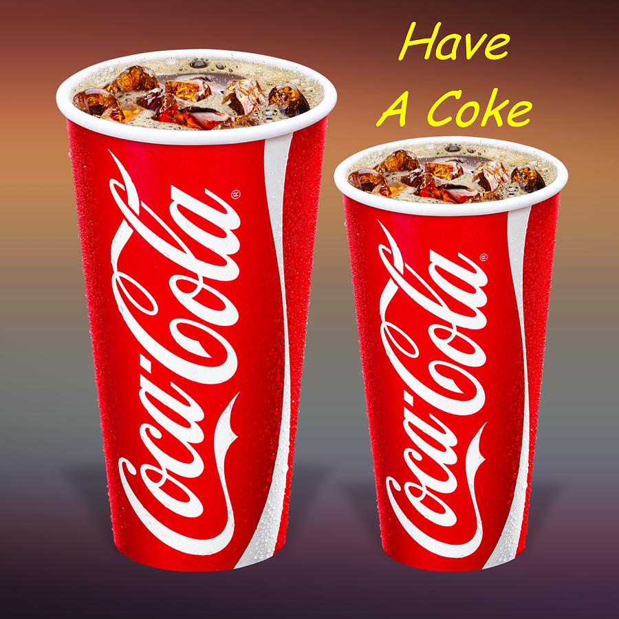 Coca cola Customized  Digital Art by Movie Poster Prints