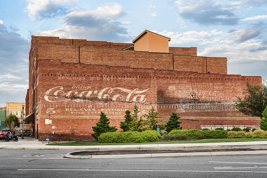 Coca Cola Ghost Sign Photograph by Sharon Popek