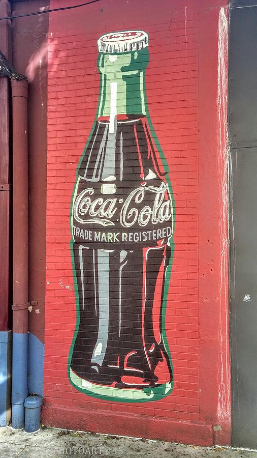 Coca-Cola Graffiti Photograph by Kathy Barney