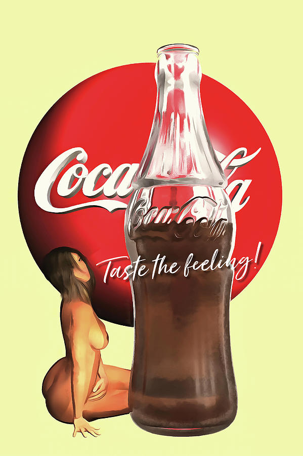 Coca Cola Painting by Jan Keteleer