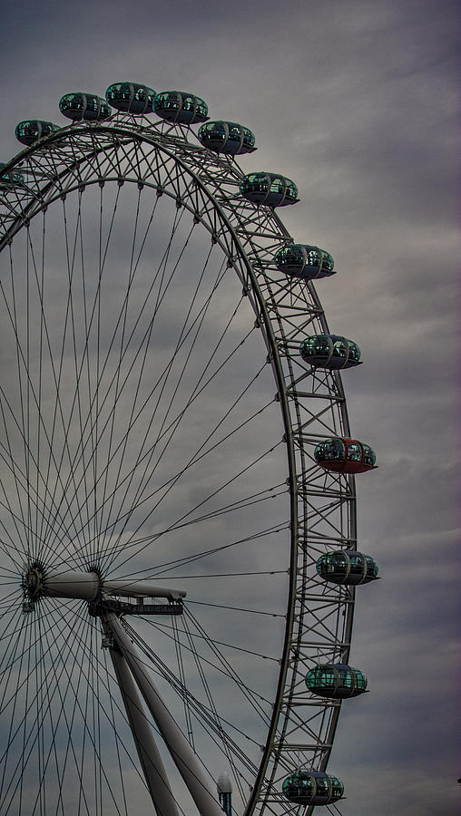 London Photograph - Coca Cola London Eye by Martin Newman
