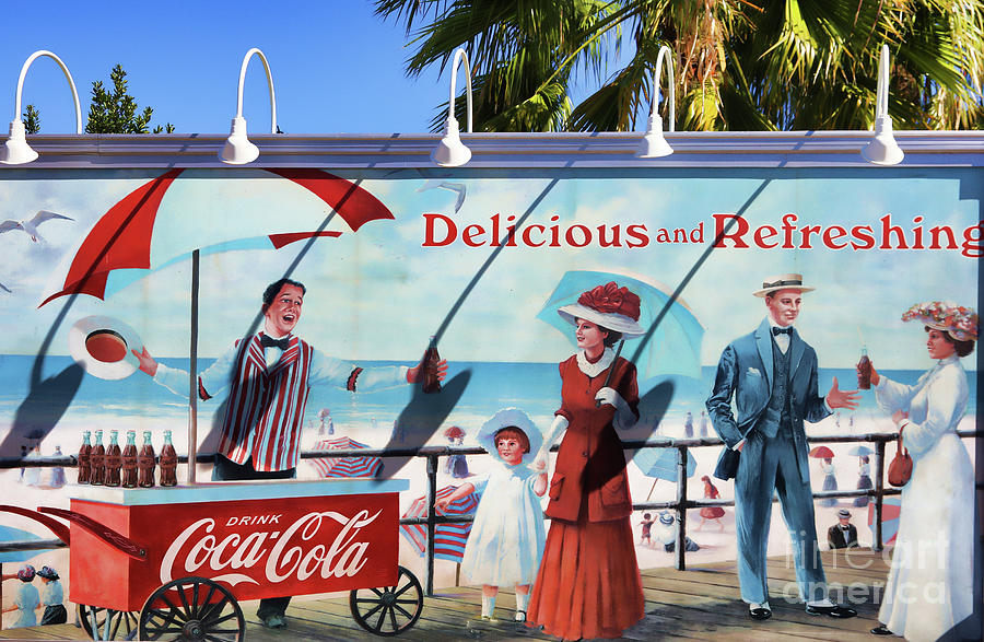 Coca Cola Refreshing  Photograph by Chuck Kuhn