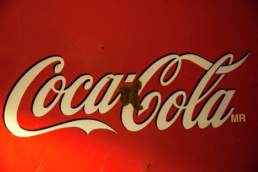 Coca-Cola sign  Photograph by Toni Hopper