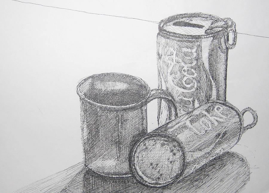 Coca Cola Study Sketch Drawing by Christopher Clark | Fine Art America