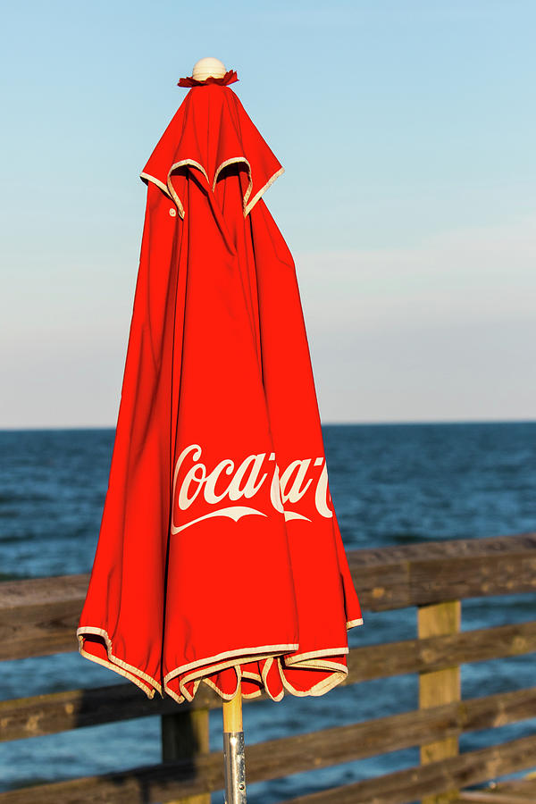 Coca-cola Umbrella Photograph
