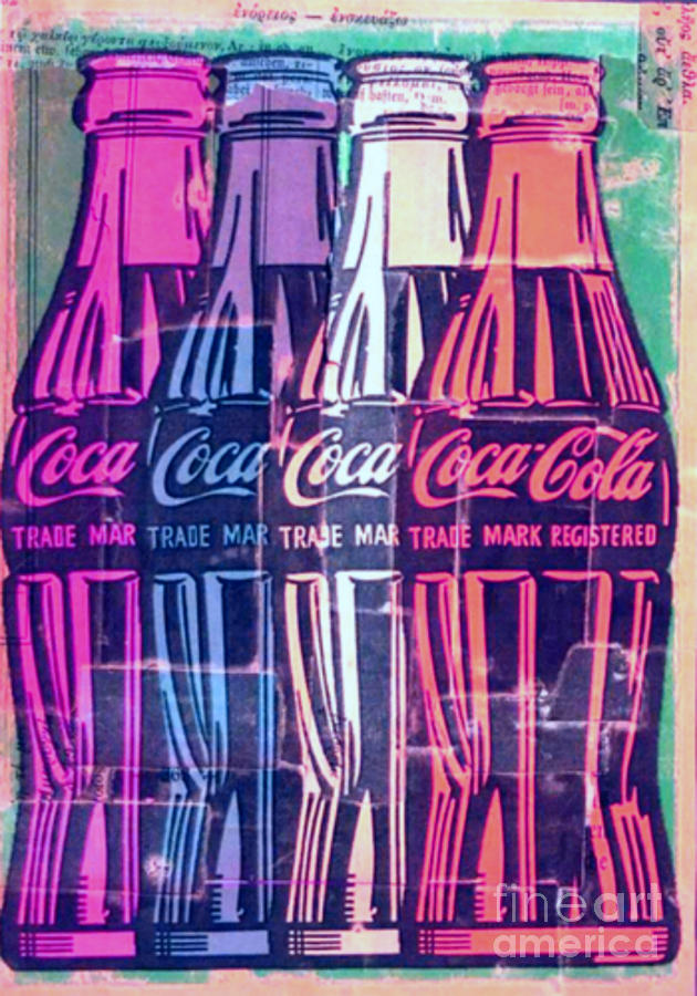 Coca Cola Vintage Part 2 Painting By Felix Von Altersheim