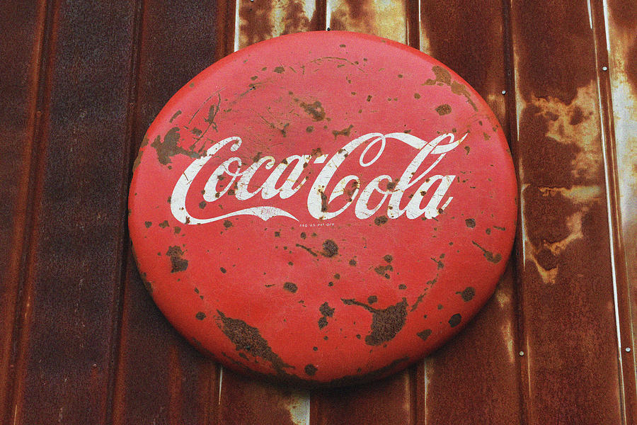 Coca Cola Vintage Sign Photograph by Sandi OReilly