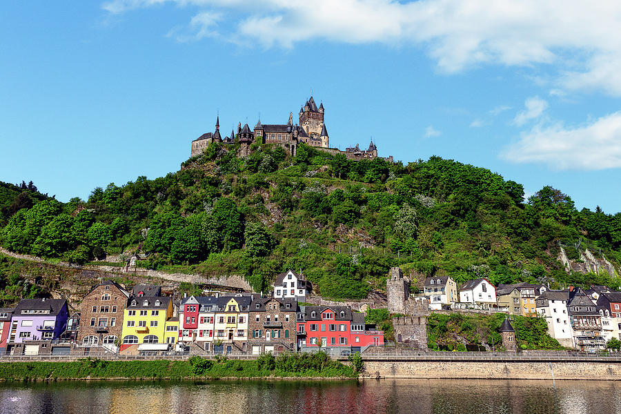 Cochem Castle Mixed Media by Capt Gerry Hare - Fine Art America