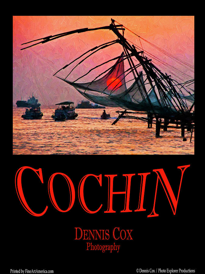 Cochin Travel Poster Photograph