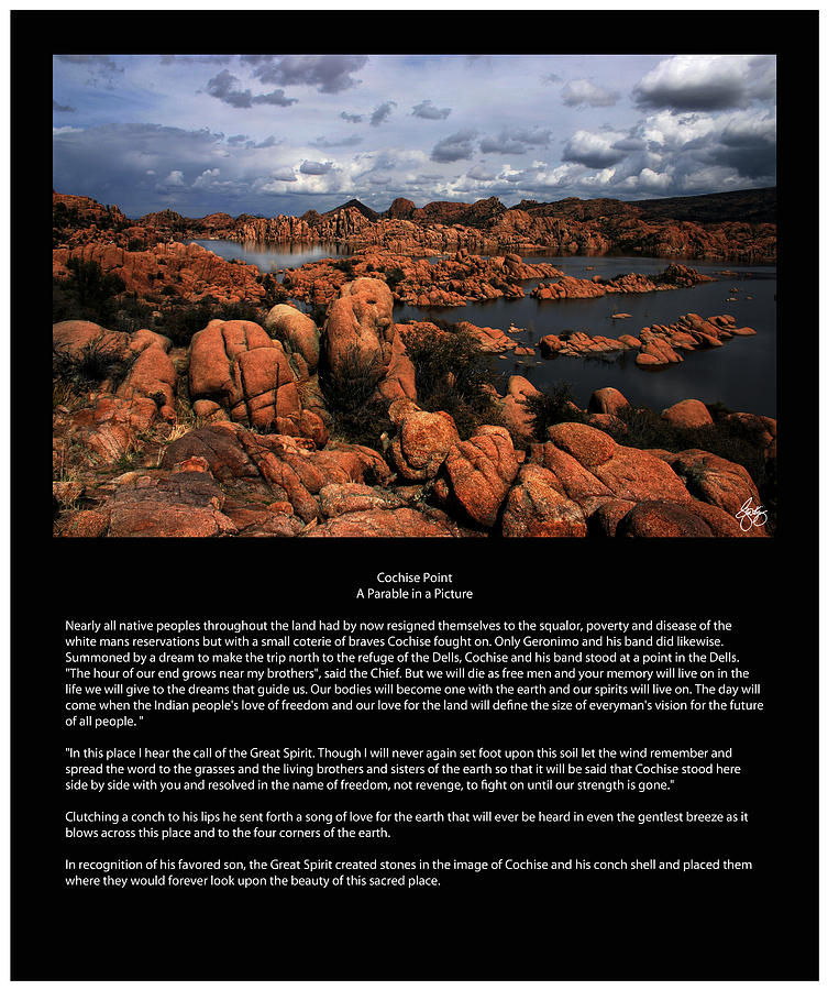 Cochise Point Poster Photograph by Wayne King