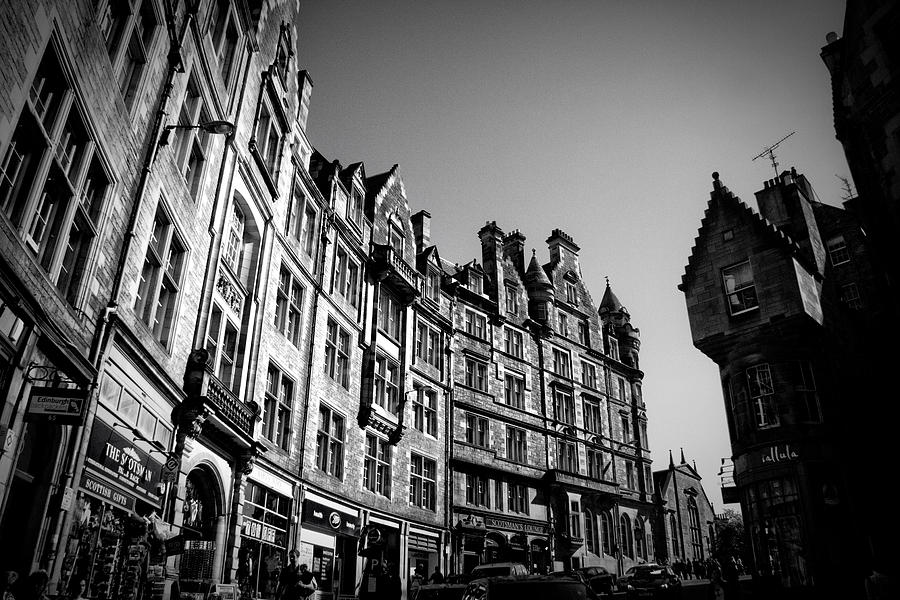 Cockburn Street Edinburgh Photograph by Dorit Fuhg