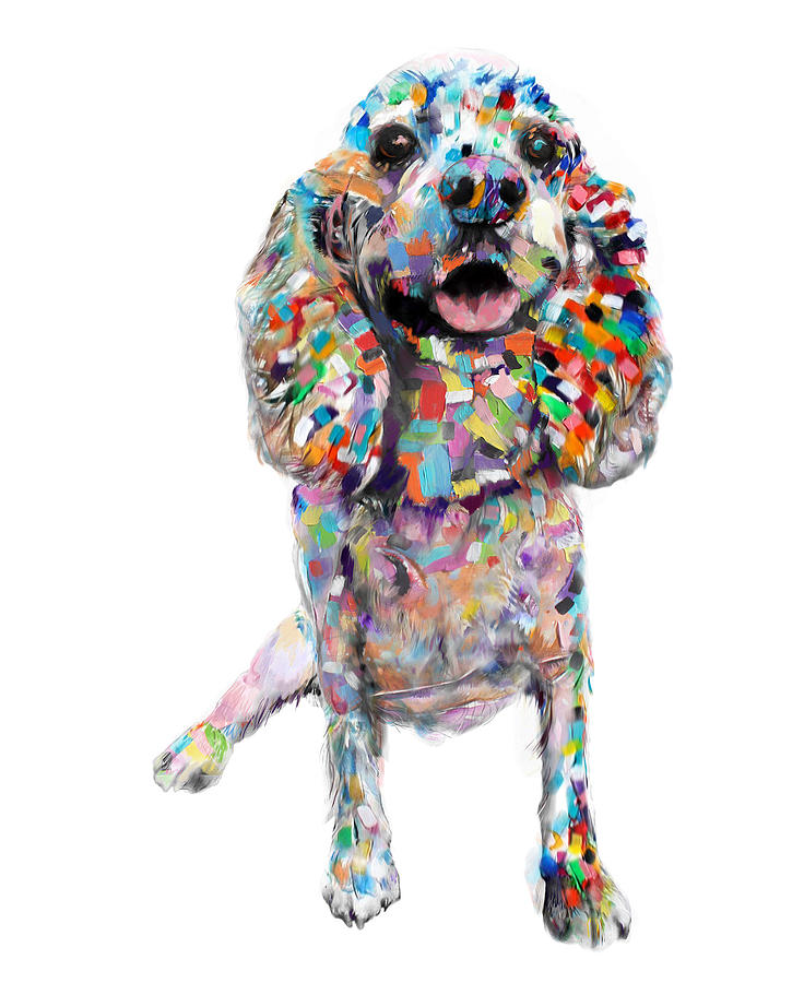 Cocker Spaniel Painting by Portraits By NC