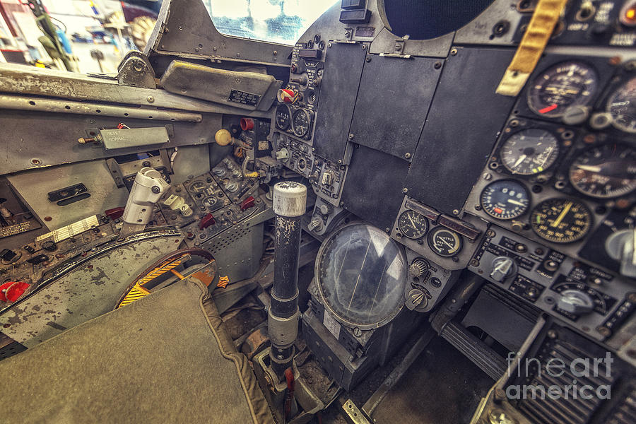 Cockpit Photograph by Tim Wemple