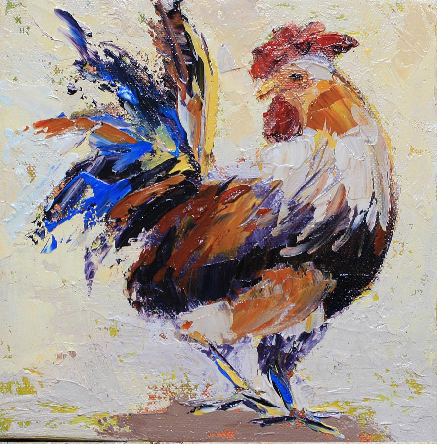 Cockrell Two Painting by Yvonne Ankerman