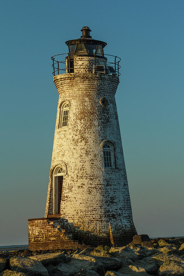 Cockspur Island Lighthouse Photograph by Steven Bateson