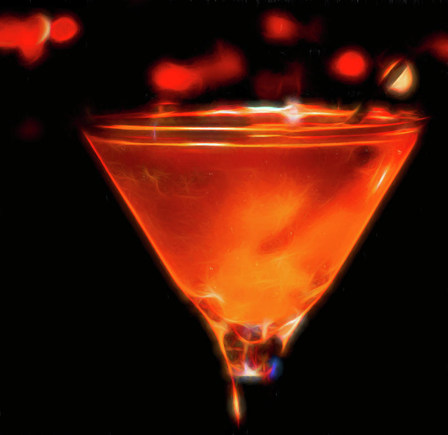 Cocktail Glow Photograph by David Kay