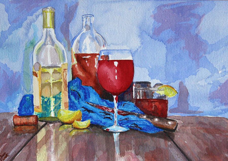 Cocktails Painting by Dan Zink - Fine Art America