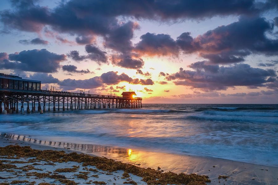 Cocoa Beach Sunrise Photograph by Carl Bailey - Fine Art America