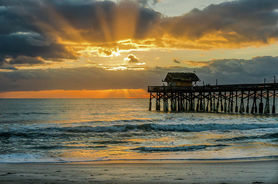 Cocoa Beach Sunrise Photograph by Jaime Mercado