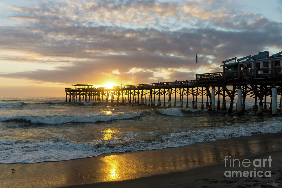 Cocoa Pier 1st Sunrise 2017 Photograph by Jennifer White