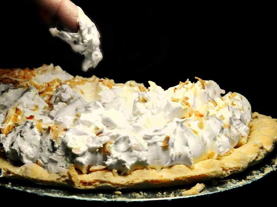 Coconut Cream Pie Photograph by Diana Angstadt