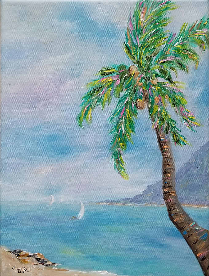 Coconut Flavor Painting by Judith Rhue