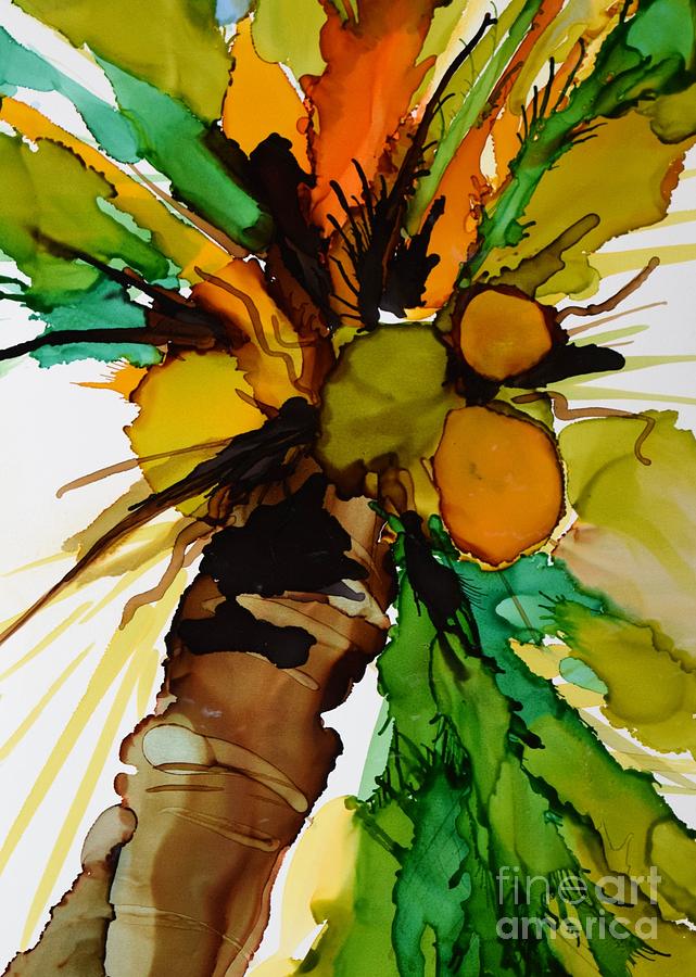 Coconut Painting - Coconut Rum by Marla Beyer