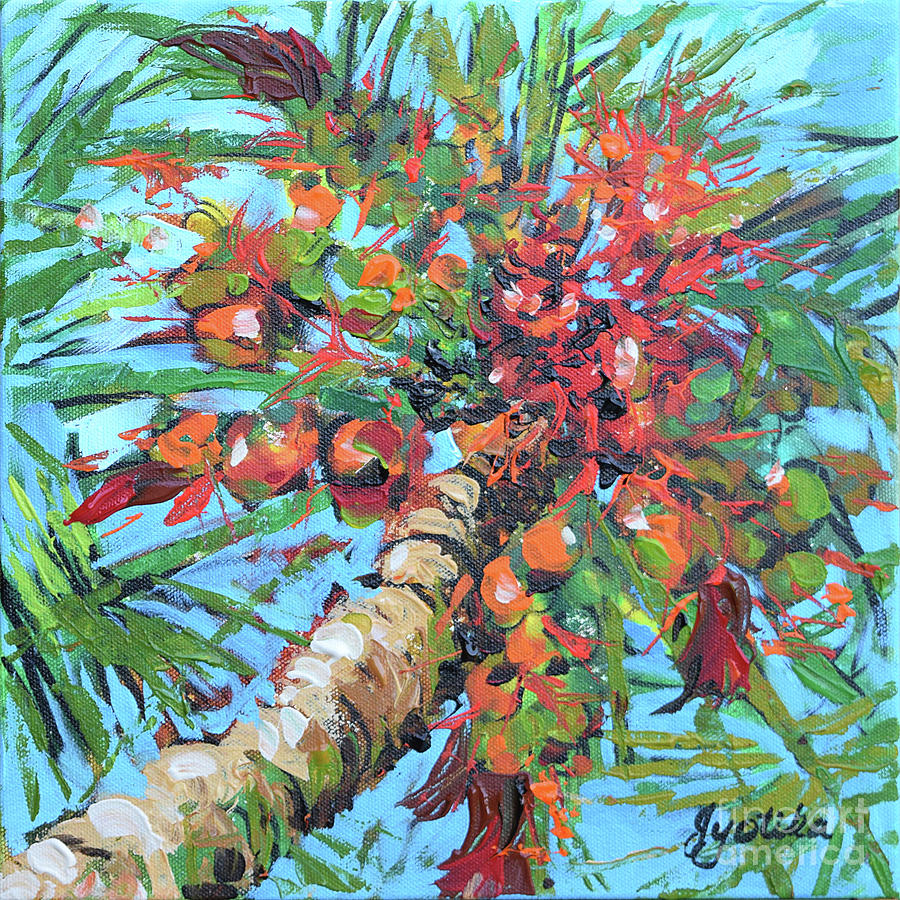 Coconut Tree Painting by Jyotika Shroff