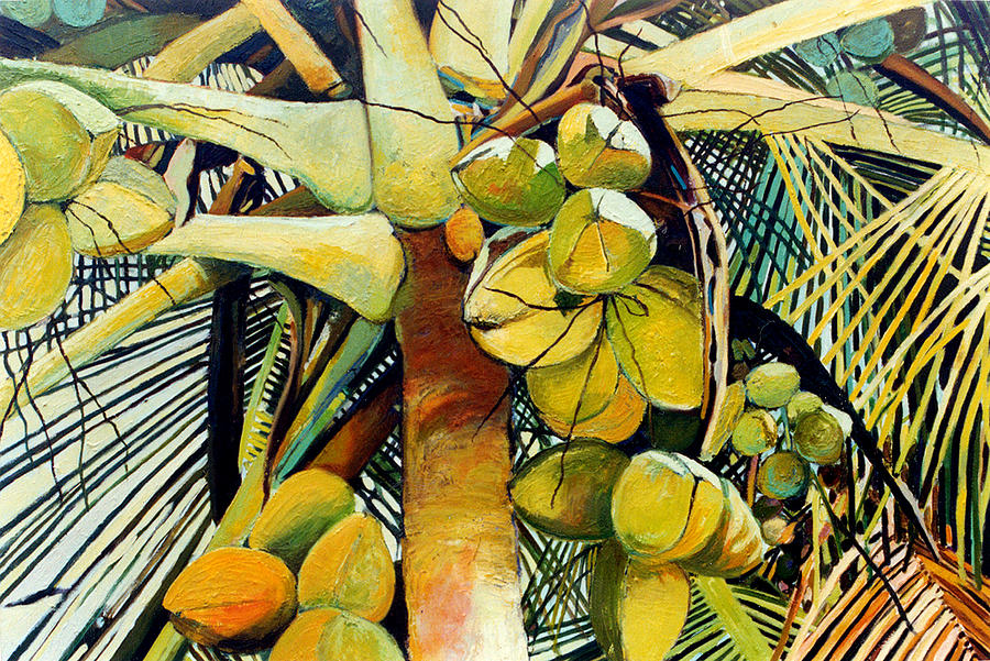 Coconuts I Painting by Glenford John
