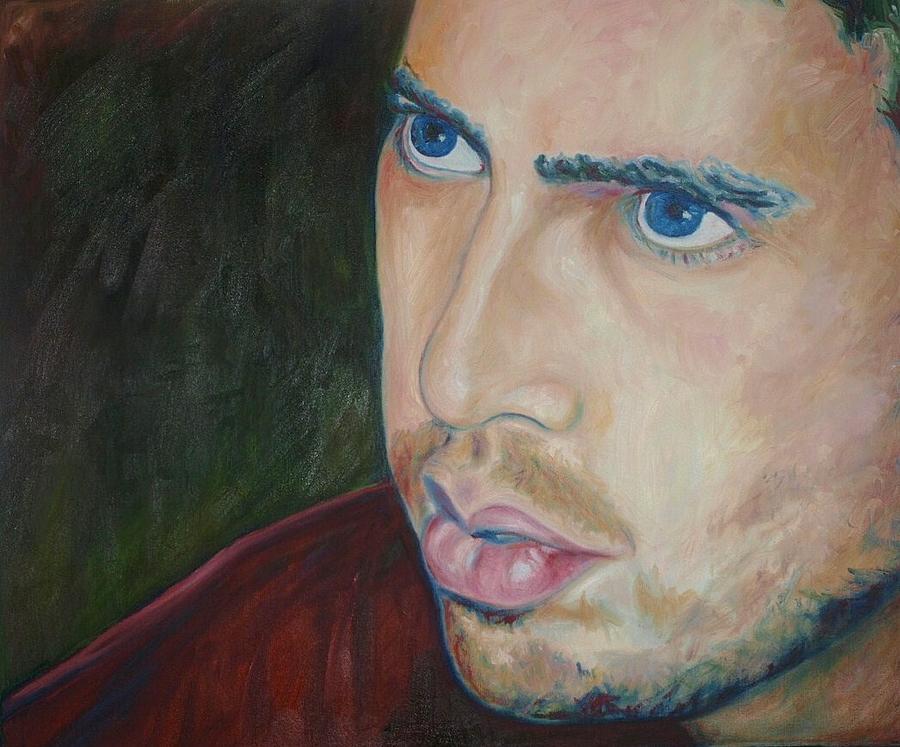 Portrait Painting - Cody by Natasha Laurence