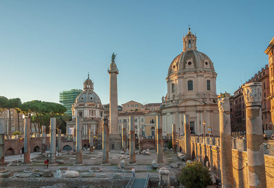 Coexisting historic eras in Rome Photograph by Iordanis Pallikaras ...