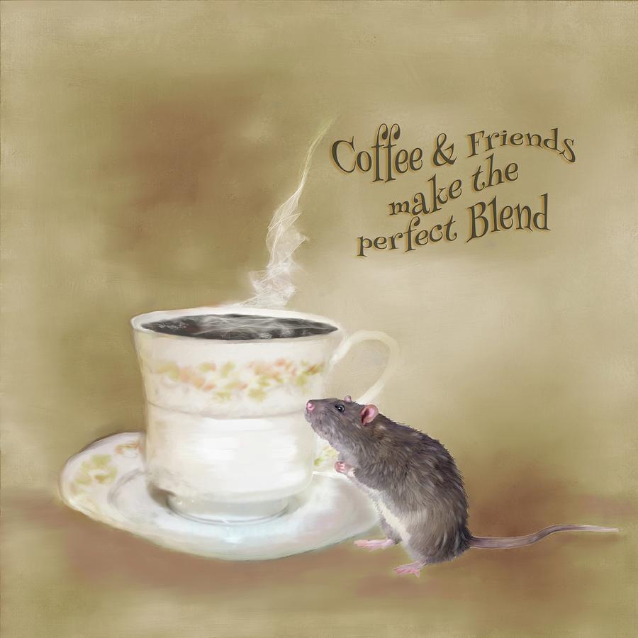 Coffee and Friends make the perfect Blend Photograph by Mary Timman