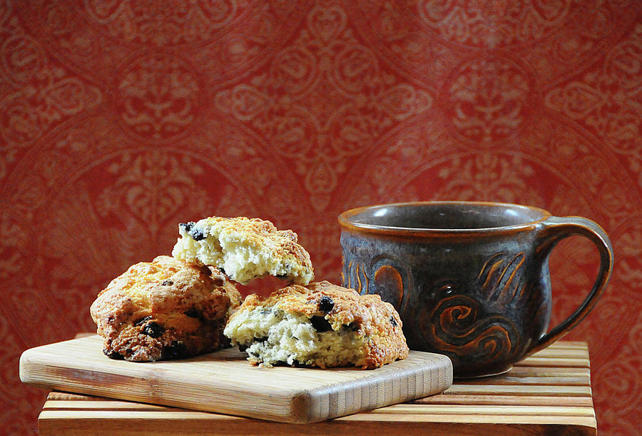 Coffee and Scones Photograph by Charles Eberson Fine Art America