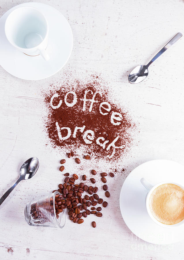Coffee Break Concept II Photograph by Anastasy Yarmolovich