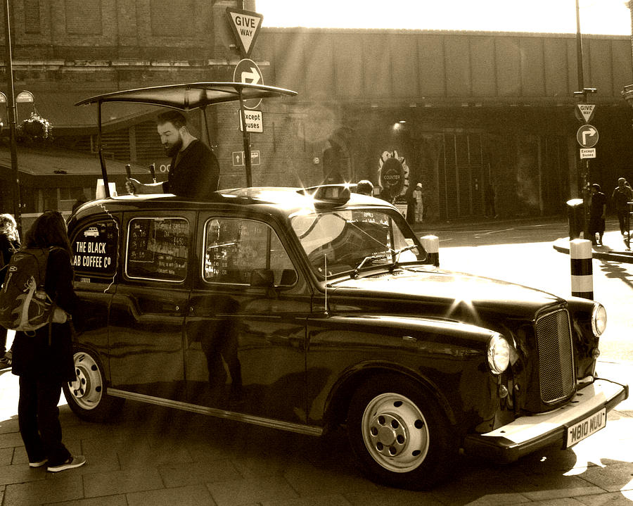 Coffee Cab Photograph by Christel Roelandt