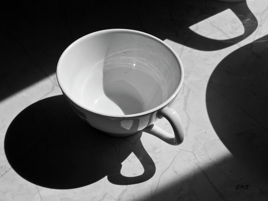 Coffee Photograph - Coffee Cup in Light and Shadow by David Gordon