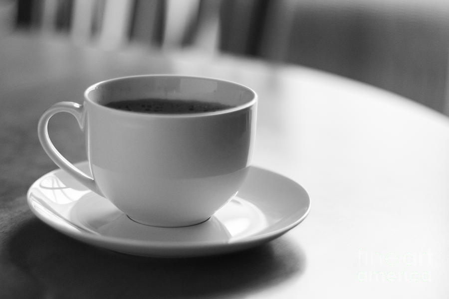 Coffee Cup Saucer Photograph by Roger Lighterness