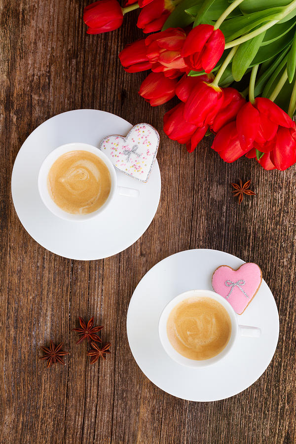 Coffee for Two Photograph by Anastasy Yarmolovich