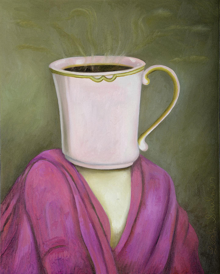 Coffee Head 2 Painting by Leah Saulnier The Painting Maniac